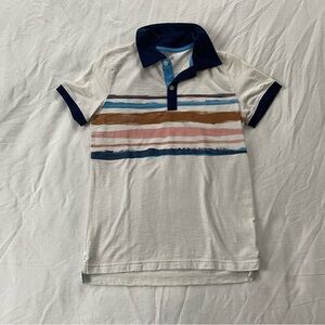 Striped Kids Polo Shirt
